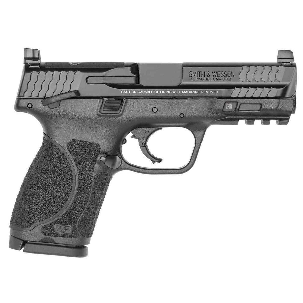 smith-wesson-mp9-m20-compact-optics-ready-thumb-safety-9mm-luger-4in-black-pistol-151-rounds-1690570-1.jpg Smith & Wesson M&P9 M2.0 Compact Optics Ready Thumb Safety 9mm Luger 4in Black Pistol – 15+1 Rounds - Image 1