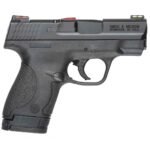 Smith & Wesson M&P9 Shield 9mm Luger 3.1in Black Armornite Pistol – 8+1 Rounds