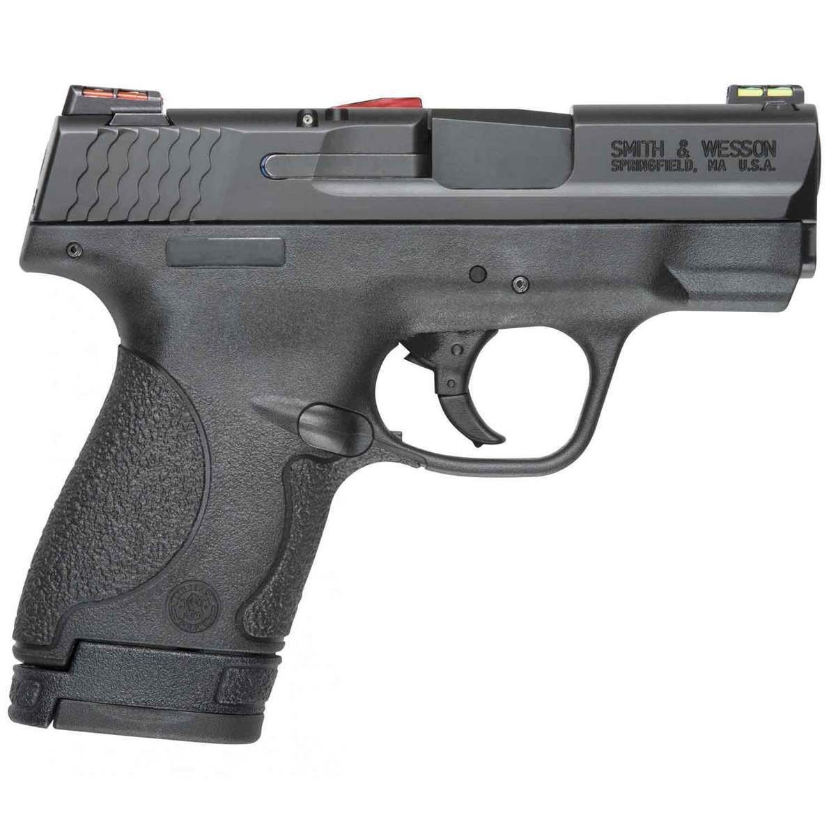 smith-wesson-mp9-shield-pistol-1493922-1.jpg Smith & Wesson M&P9 Shield 9mm Luger 3.1in Black Armornite Pistol – 8+1 Rounds - Image 1