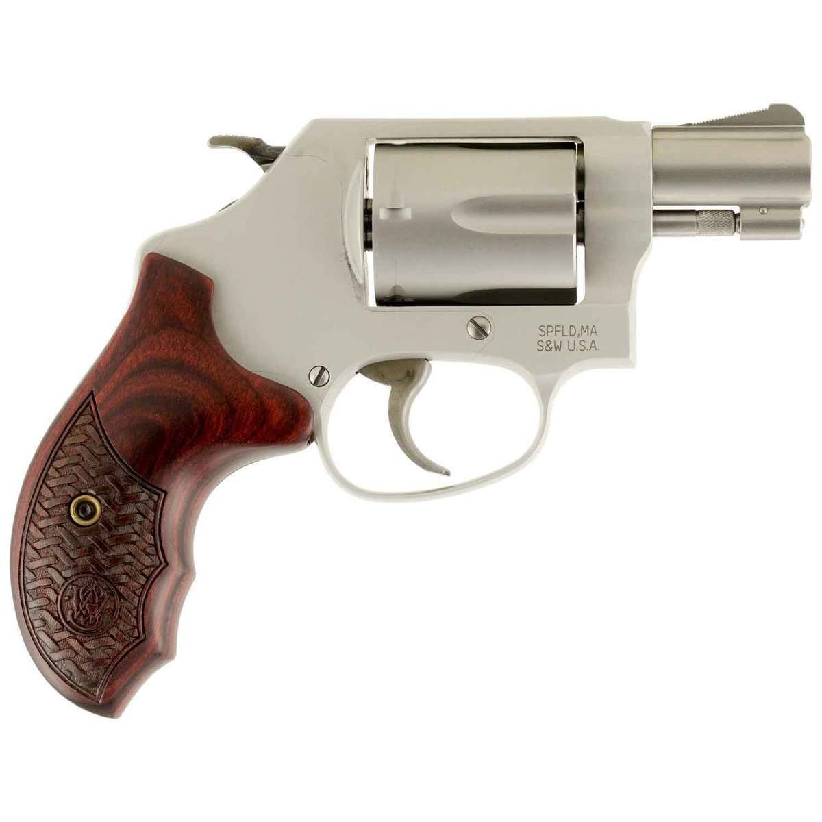 smith-wesson-performance-center-model-637-enhanced-action-38-special-p-1875in-matte-silver-revolver-5-rounds-1476945-1.jpg Smith & Wesson Performance Center Model 637 Enhanced Action 38 Special +P 1.875in Matte Silver Revolver – 5 Rounds - Image 1