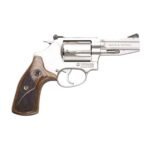 Smith & Wesson Performance Center Pro Series Model 60 357 Magnum 3in Stainless/Ergonomic Wood Revolver – 5 Rounds