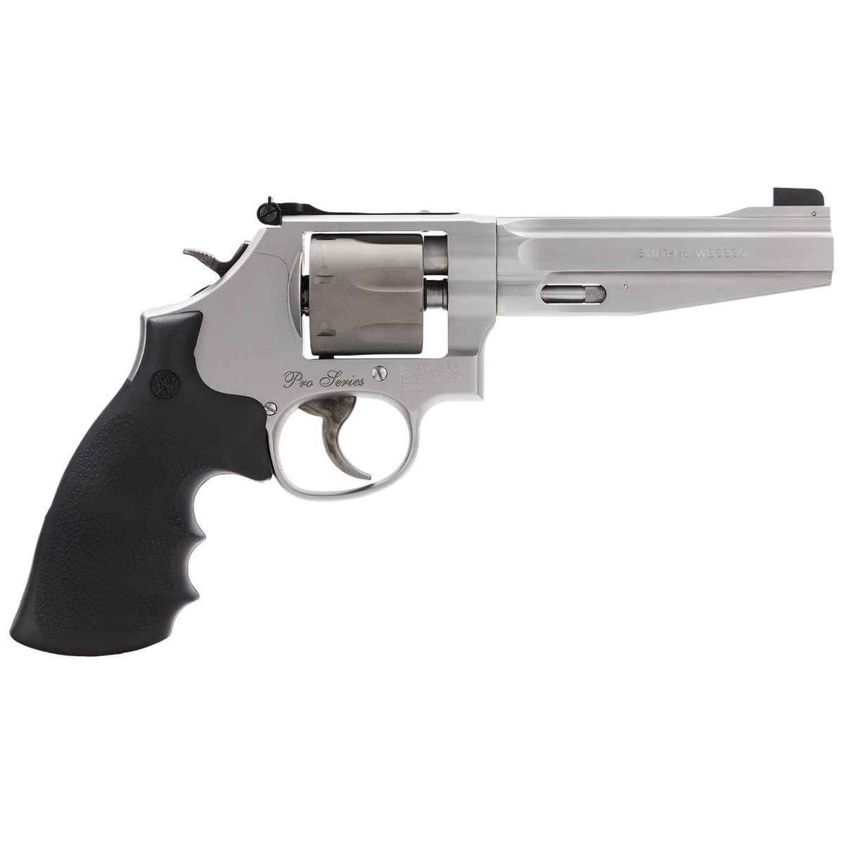 smith-wesson-performance-center-pro-series-model-986-9mm-luger-5in-stainless-revolver-7-rounds-1456963-1.jpg Smith & Wesson Performance Center Pro Series Model 986 9mm Luger 5in Stainless Revolver – 7 Rounds - Image 1