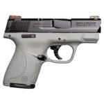 Smith & Wesson Shield 9mm Luger 3.1in Gray Cerakote Pistol – 8+1 Rounds