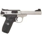 Smith & Wesson SW22 Victory 22 Long Rifle 5.5in Stainless Pistol – 10+1 Rounds