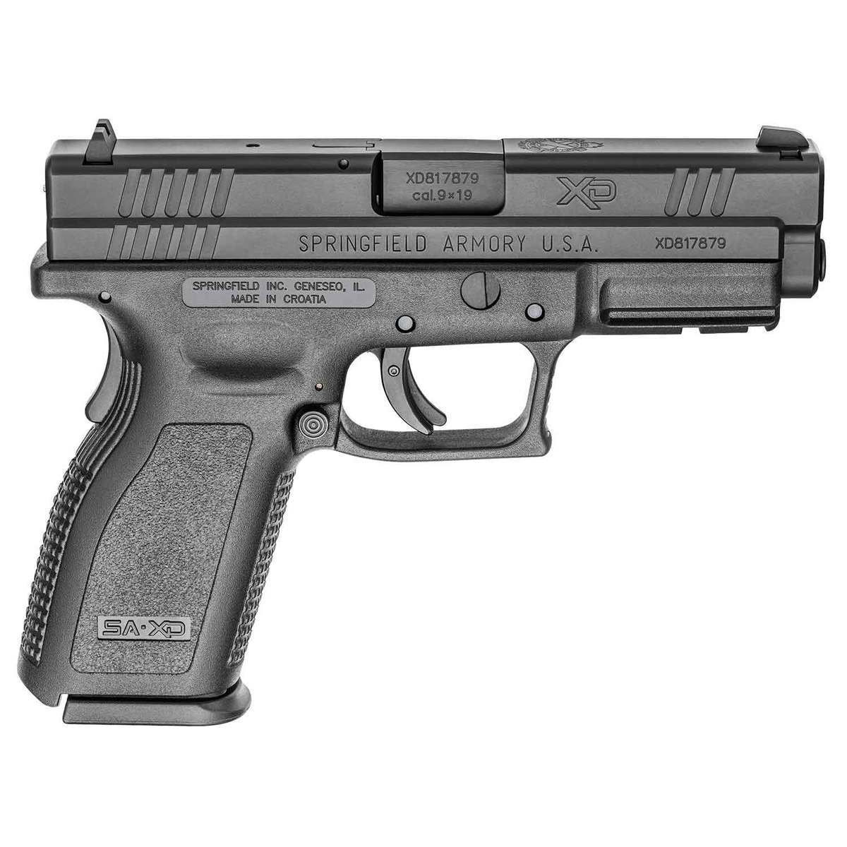 springfield-armory-xd-defender-9mm-luger-4in-black-pistol-101-rounds-1541045-1.jpg Springfield Armory XD Defender 9mm Luger 4in Black Pistol – 10+1 Rounds - Image 1