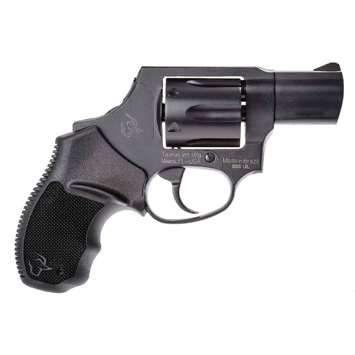 taurus-856-38-special-2in-matte-black-revolver-6-rounds-1626968-1.jpg Taurus 856 38 Special 2in Matte Black Revolver – 6 Rounds - Image 1