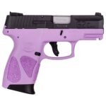 Taurus G2C 9mm Luger 3.25in Black/Light Purple Pistol – 12+1 Rounds