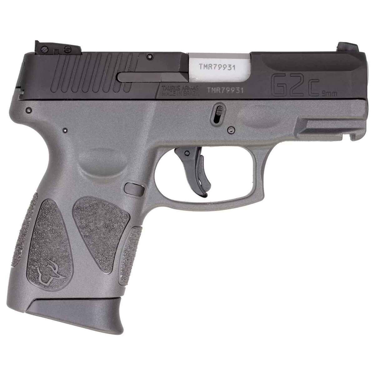 taurus-g2c-9mm-luger-32in-black-pistol-121-1701783-1.jpg Taurus G2C 9mm Luger 3.2in Black Pistol – 12+1 Rounds - Image 1