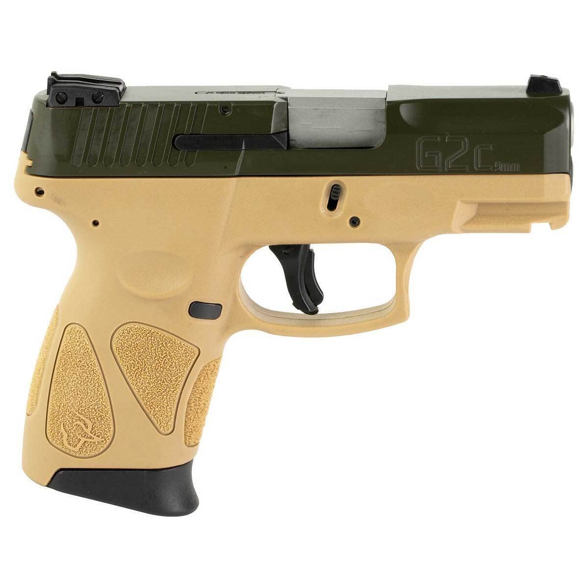 taurus-g2c-9mm-luger-32in-moss-green-pistol-121-rounds-1799426-1.jpg Taurus G2C 9mm Luger 3.2in Moss Green Pistol – 12+1 Rounds - Image 1