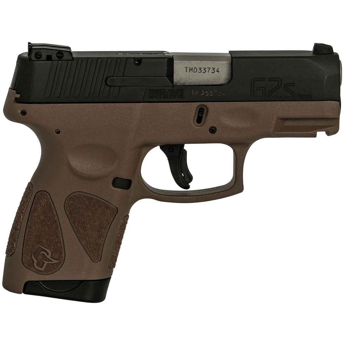 taurus-g2s-9mm-luger-326in-brownblack-pistol-71-rounds-1626915-1.jpg Taurus G2S 9mm Luger 3.26in Brown/Black Pistol – 7+1 Rounds - Image 1