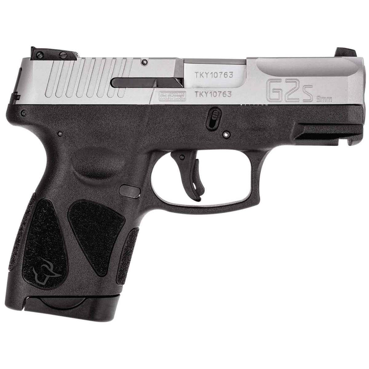 taurus-g2s-stainless-steel-semi-auto-pistol-1503874-1.jpg Taurus G2S 9mm Luger 3.25in Stainless Steel Pistol – 7+1 - Image 1