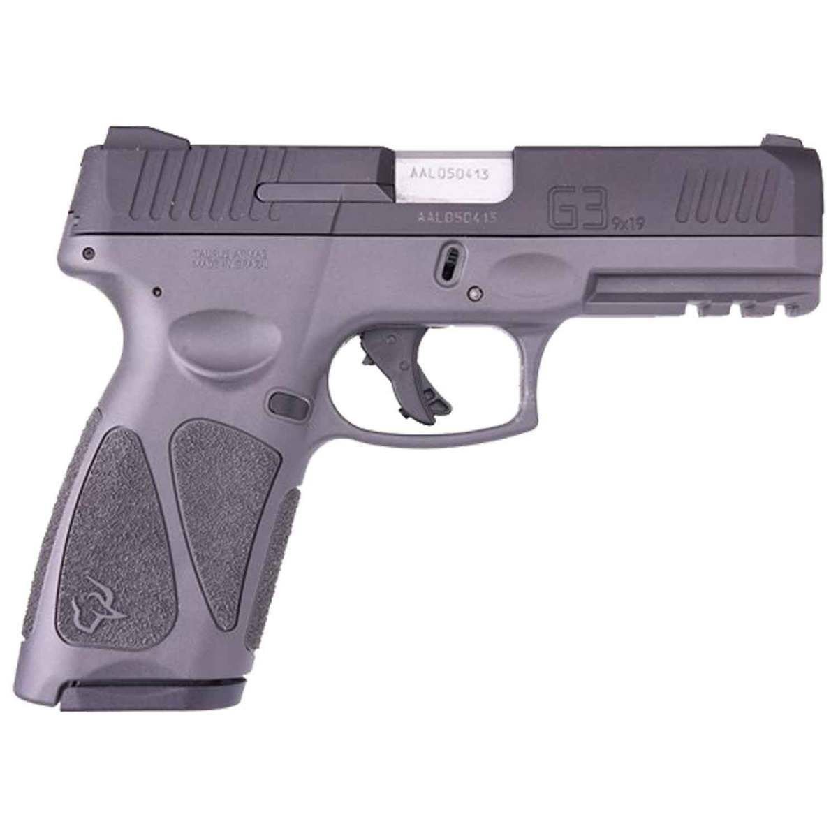 taurus-g3-9mm-luger-4in-blackgray-pistol-171-rounds-1696570-1.jpg Taurus G3 9mm Luger 4in Black/Gray Pistol – 17+1 Rounds - Image 1