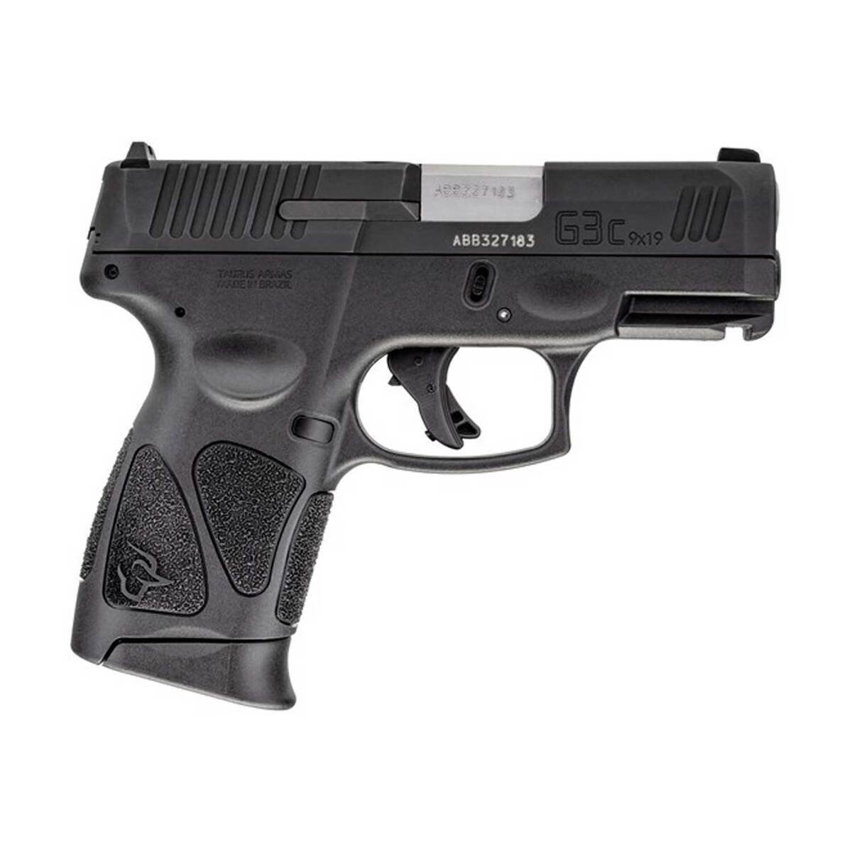 taurus-g3c-9mm-luger-32in-black-pistol-121-rounds-1799430-1.jpg Taurus G3C 9mm Luger 3.2in Black Pistol – 12+1 Rounds - Image 1
