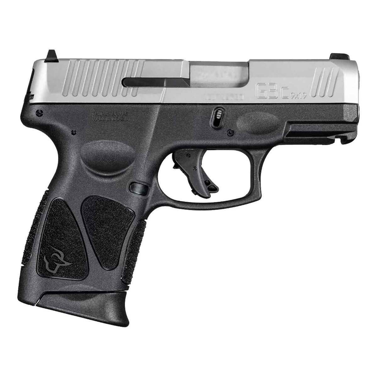 taurus-g3c-9mm-luger-32in-matte-stainless-pistol-121-rounds-1791556-1.jpg Taurus G3C 9mm Luger 3.2in Matte Stainless Pistol – 12+1 Rounds - Image 1