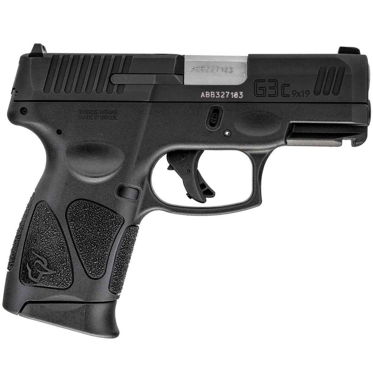 taurus-g3c-9mm-luger-32in-tennifer-matte-black-pistol-121-rounds-1651268-1.jpg Taurus G3C 9mm Luger 3.2in Tennifer Matte Black Pistol – 12+1 Rounds - Image 1