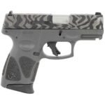 Taurus G3C 9mm Luger 3.2in Zebra Stripe Pistol – 12+1 Rounds