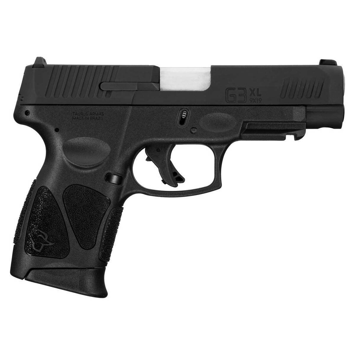 taurus-g3xl-9mm-luger-4in-black-pistol-101-rounds-1799438-1.jpg Taurus G3XL 9mm Luger 4in Black Pistol – 10+1 Rounds - Image 1