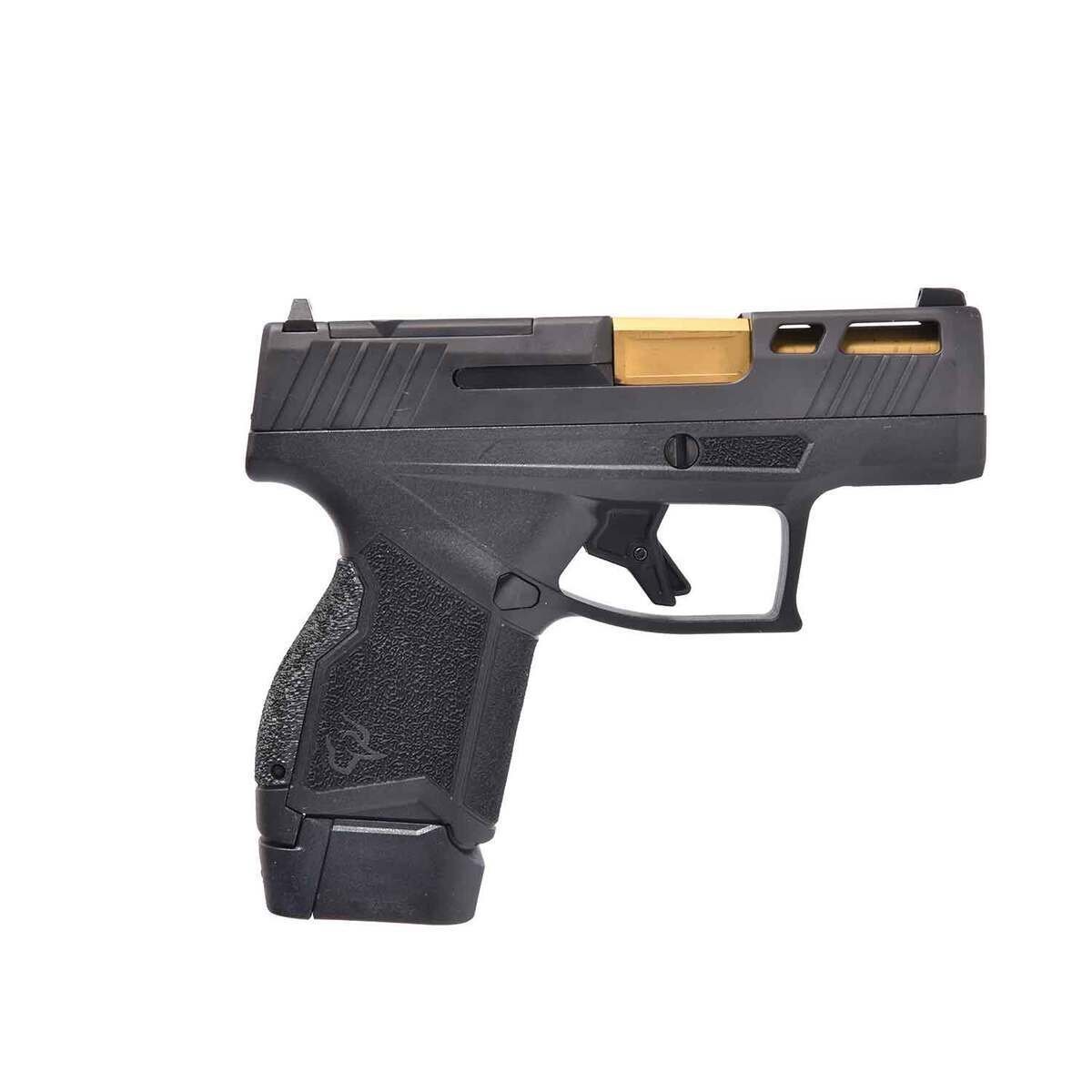 taurus-gx4-with-gold-pvd-barrel-9mm-luger-3in-black-pistol-131-rounds-1791548-1.jpg Taurus GX4 with Gold PVD Barrel 9mm Luger 3in Black Pistol – 13+1 Rounds - Image 1