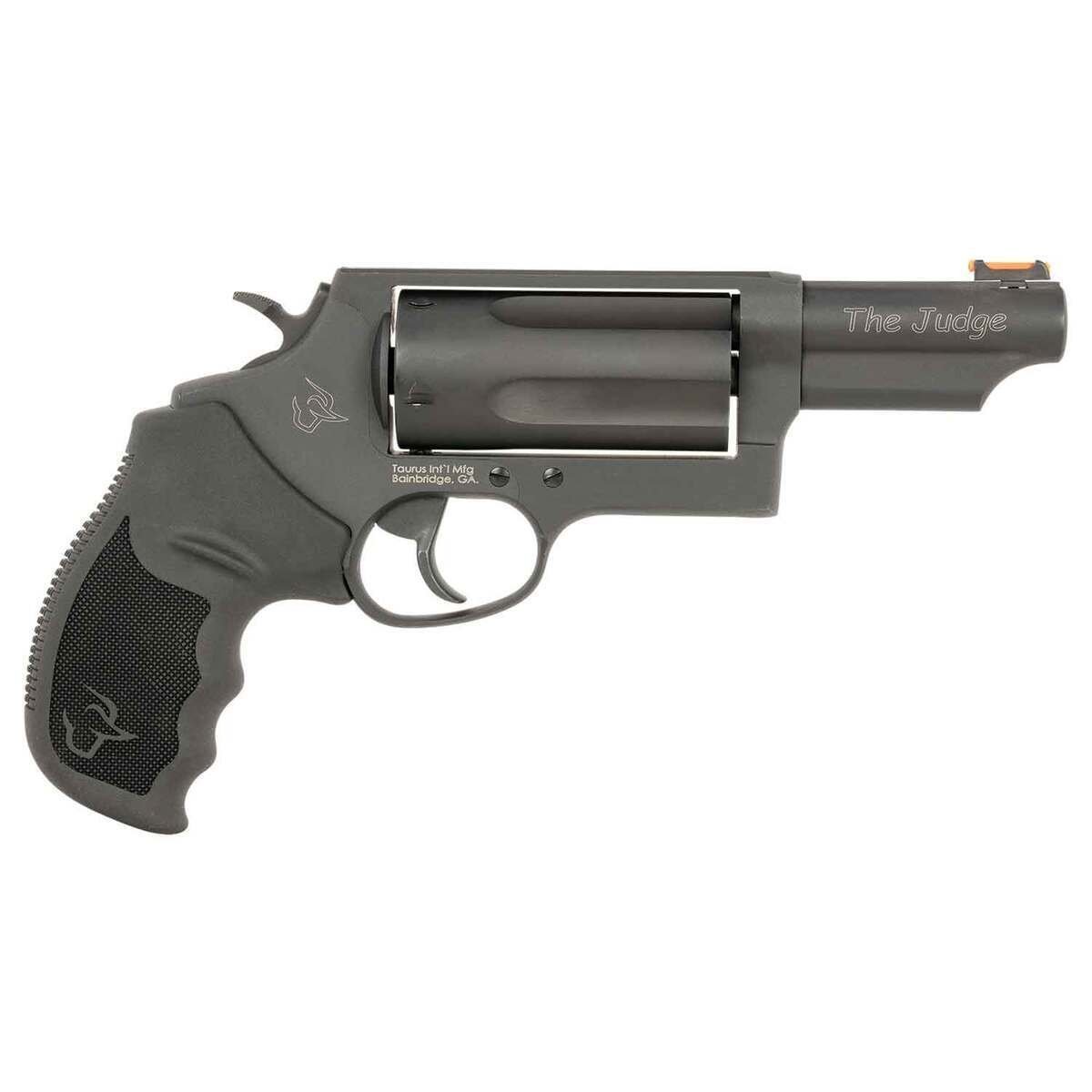 taurus-judge-toro-magnum-45-long-colt-3in-matte-black-oxide-revolver-5-rounds-1854569-1.jpg Taurus Judge T.O.R.O Magnum 45 (Long) Colt 3in Matte Black Oxide Revolver – 5 Rounds - Image 1