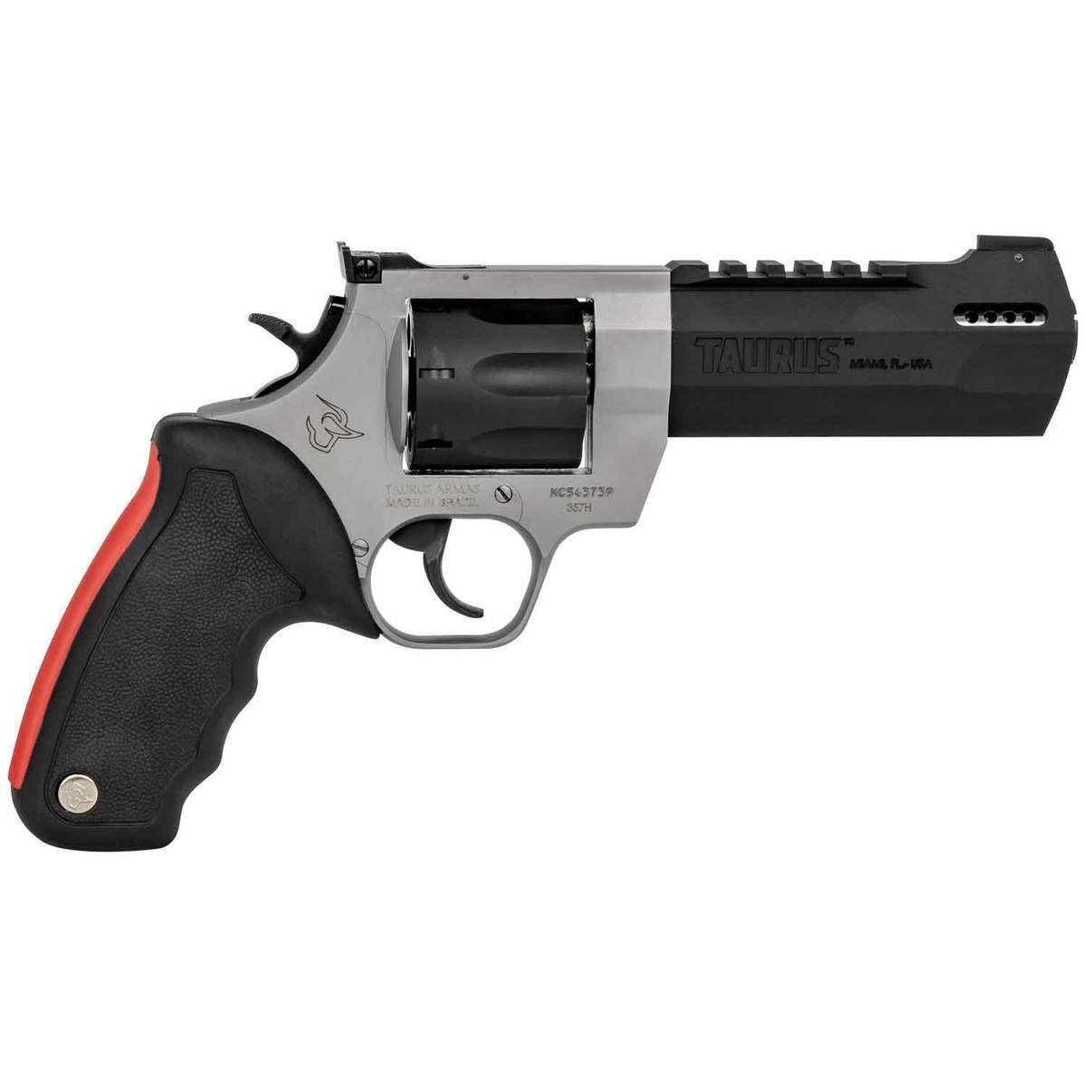 taurus-raging-hunter-357-magnum-513in-blackstainless-revolver-7-rounds-1626987-1.jpg Taurus Raging Hunter 357 Magnum 5.13in Black/Stainless Revolver – 7 Rounds - Image 1