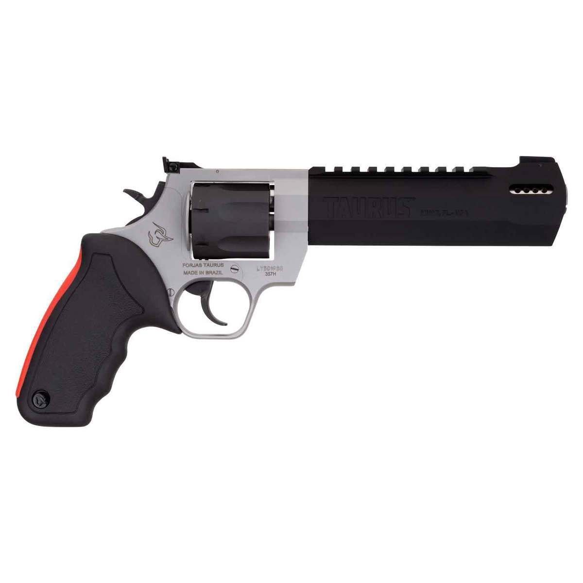 taurus-raging-hunter-454-casull-675in-blackstainless-aluminum-revolver-5-rounds-1626999-1.jpg Taurus Raging Hunter 454 Casull 6.75in Black/Stainless Aluminum Revolver – 5 Rounds - Image 1