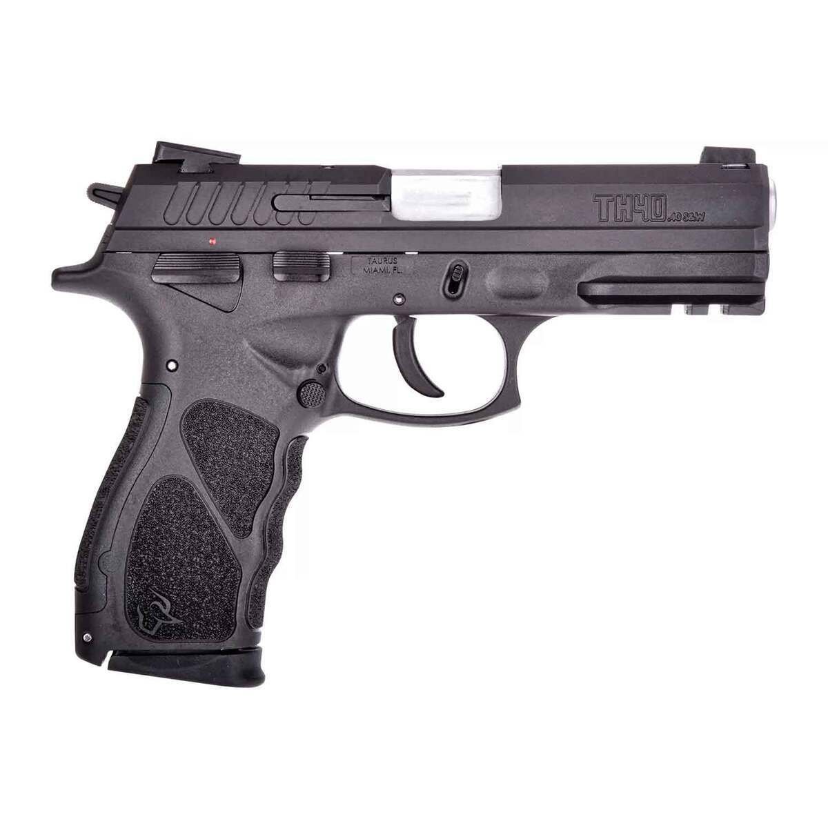 taurus-th40-40-sw-427in-matte-black-pistol-101-rounds-1791584-1.jpg Taurus TH40 40 S&W 4.27in Matte Black Pistol – 10+1 Rounds - Image 1