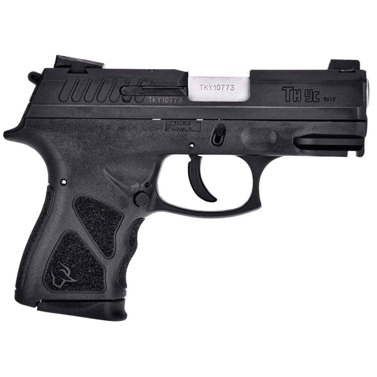 taurus-th9-compact-pistol-1507366-1.jpg Taurus TH9 Compact 9mm Luger 3.54in Black Pistol – 17+1 Rounds - Image 1