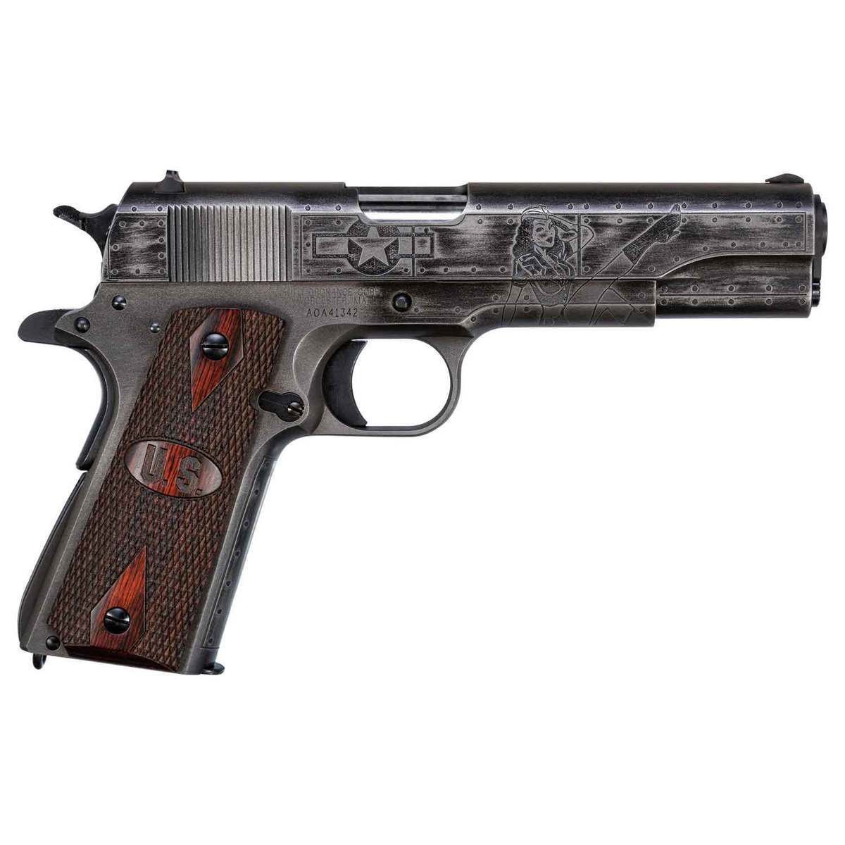 thompson-1911a1-victory-girls-45-auto-acp-5in-gray-cerakote-pistol-71-rounds-1542654-1.jpg Thompson 1911A1 Victory Girls 45 Auto (ACP) 5in Gray Cerakote Pistol – 7+1 Rounds - Image 1