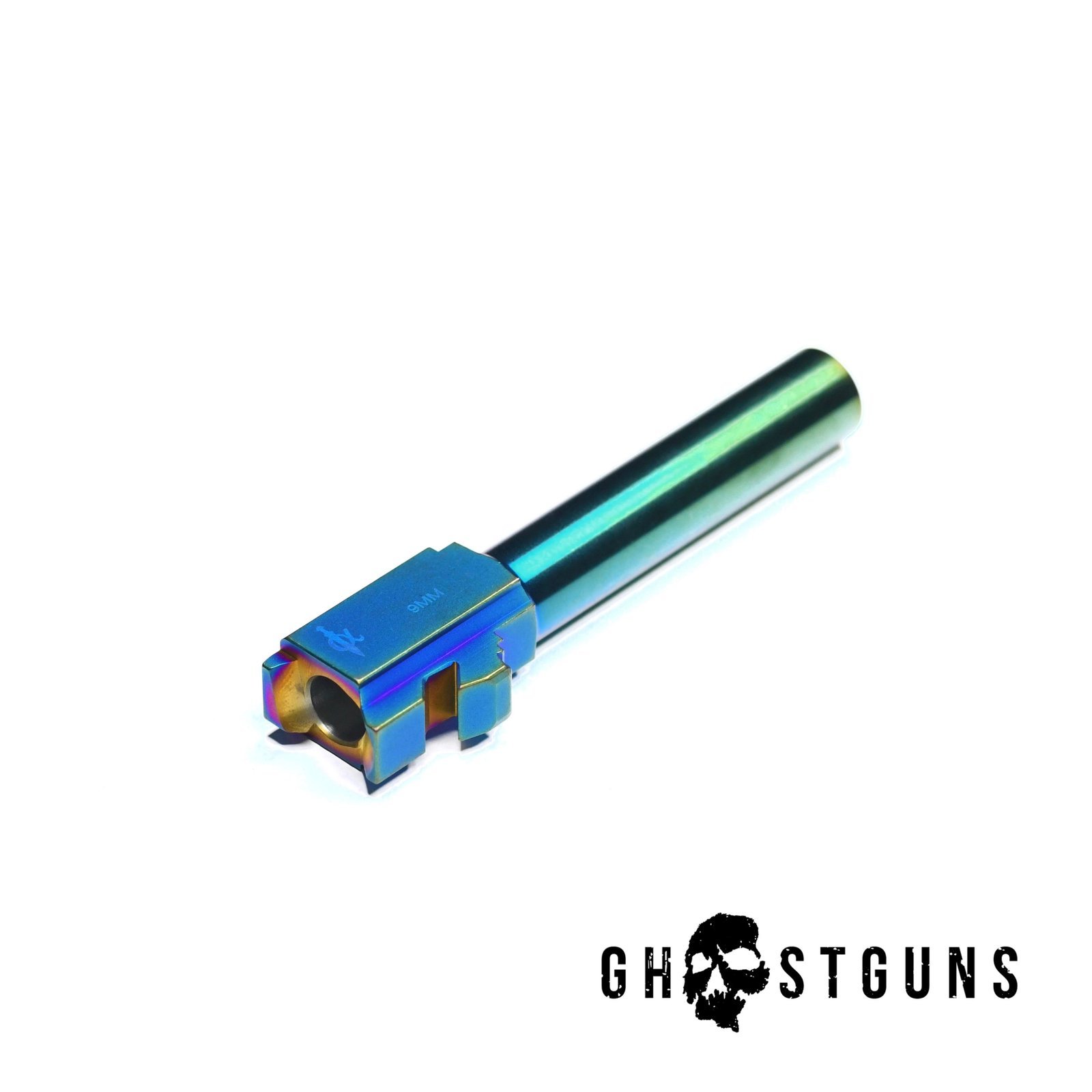 unnamed-1.jpg Glock 19 Barrel – Tropical Rainbow w/matching extractor - Image 1
