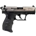 Walther P22 22 Long Rifle 3.42in Nickel Pistol – 10+1 Rounds