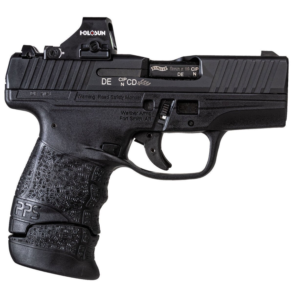 walther-pps-m2-9mm-luger-32in-matte-black-tenifer-steel-pistol-61-rounds-1762101-1.jpg Walther PPS M2 9mm Luger 3.2in Matte Black Tenifer Steel Pistol – 6+1 Rounds - Image 1
