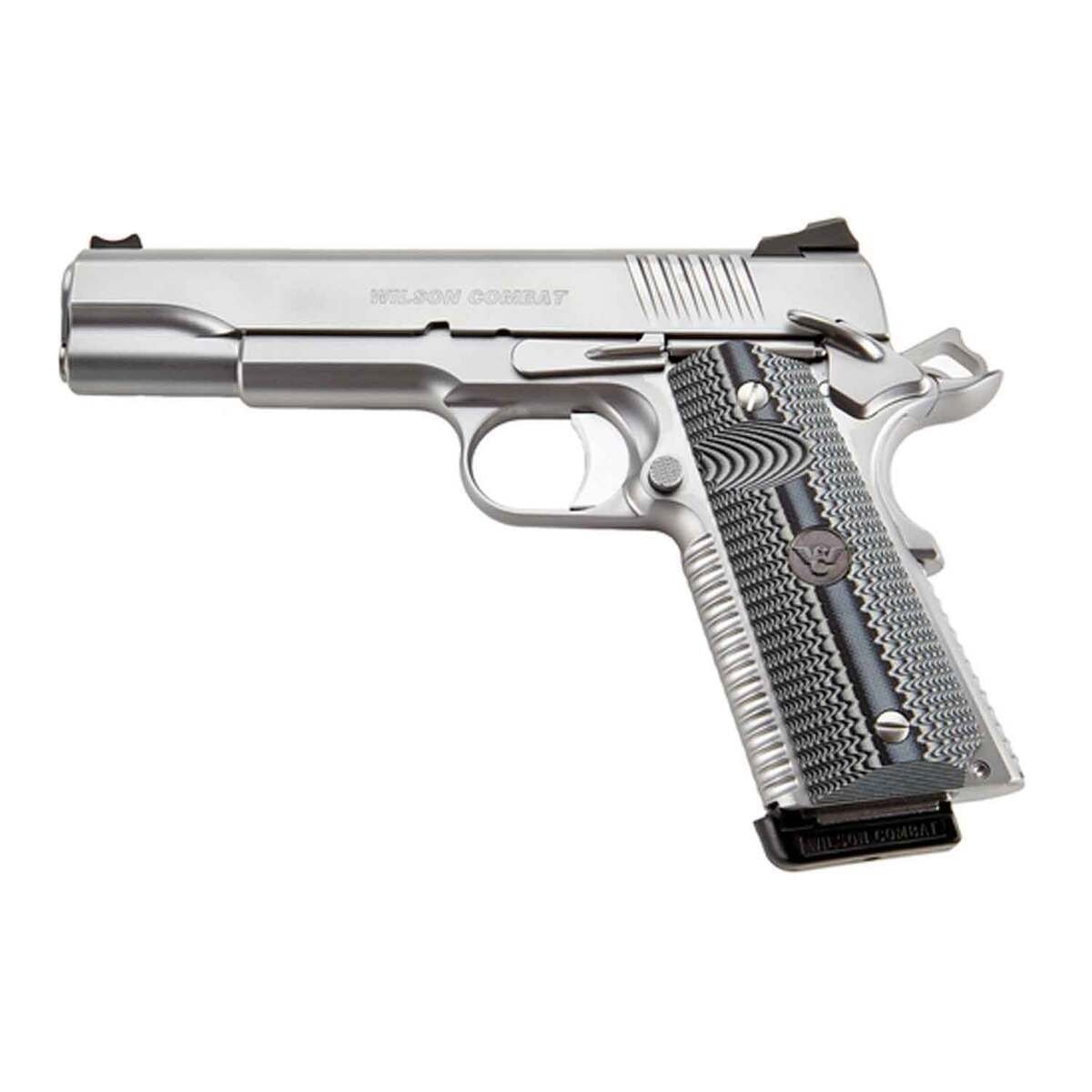 wilson-combat-acp-45-auto-acp-5in-stainless-pistol-81-1723588-1.jpg Wilson Combat ACP 45 Auto (ACP) 5in Stainless Pistol – 8+1 - Image 1
